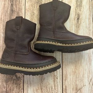 Georgia boots little boys sz 10.5